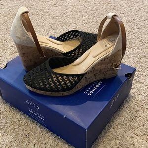 Apt 9 wedges.